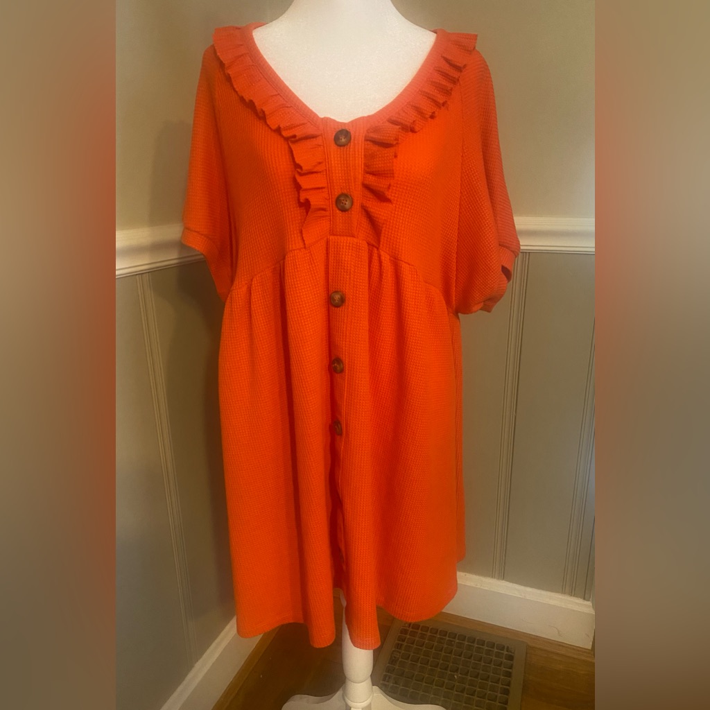Comfy Umgee Waffle Knit Dress, Size M. New With Tags.